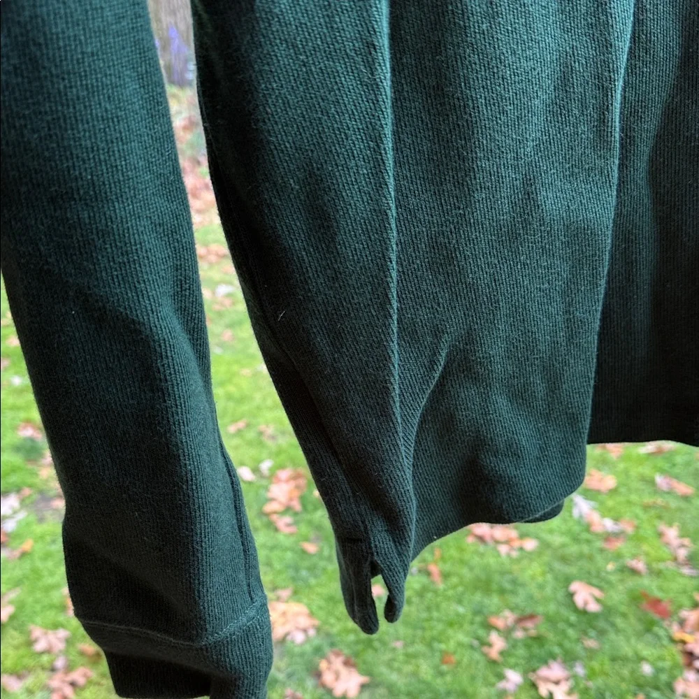 Polo Ralph Lauren Boys Forest Green Half Zip-Up Sweater 14-16